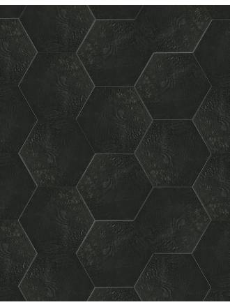 CARRELAGE HEXAGONAL VENECIA NOIR 22X25 CM - FV2702005