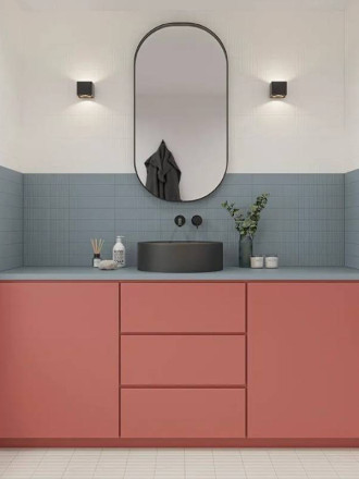 Carrelage Relief Blanc Neige - 7.5x30cm - FV2702041