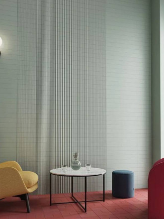 Carrelage Relief Blanc Neige - 7.5x30cm - FV2702041