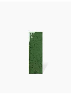 Carrelage Faience Glossy Martelée Vert Emeraude 5x15cm - FV2702055