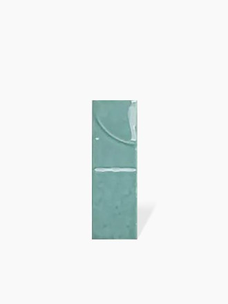 Carrelage Faience Glossy Martelée Moutarde 5x15cm - FV2702053