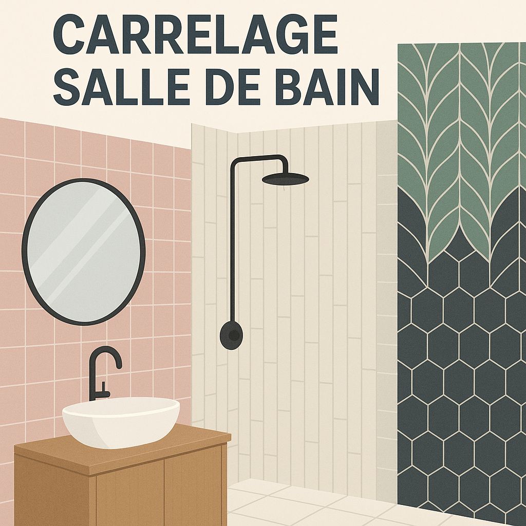Découvrez le top 2025  des tendances carrelage pour vos salles de bain !