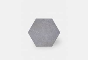 carrelage hexagonal gris